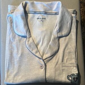 Life is Good Gray Pajama set( pants)